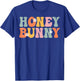 HONEY BUNNY Retro Groovy Mom Cute Mother's Day Funny Grandma T-Shirt - T-Shirt | Royal