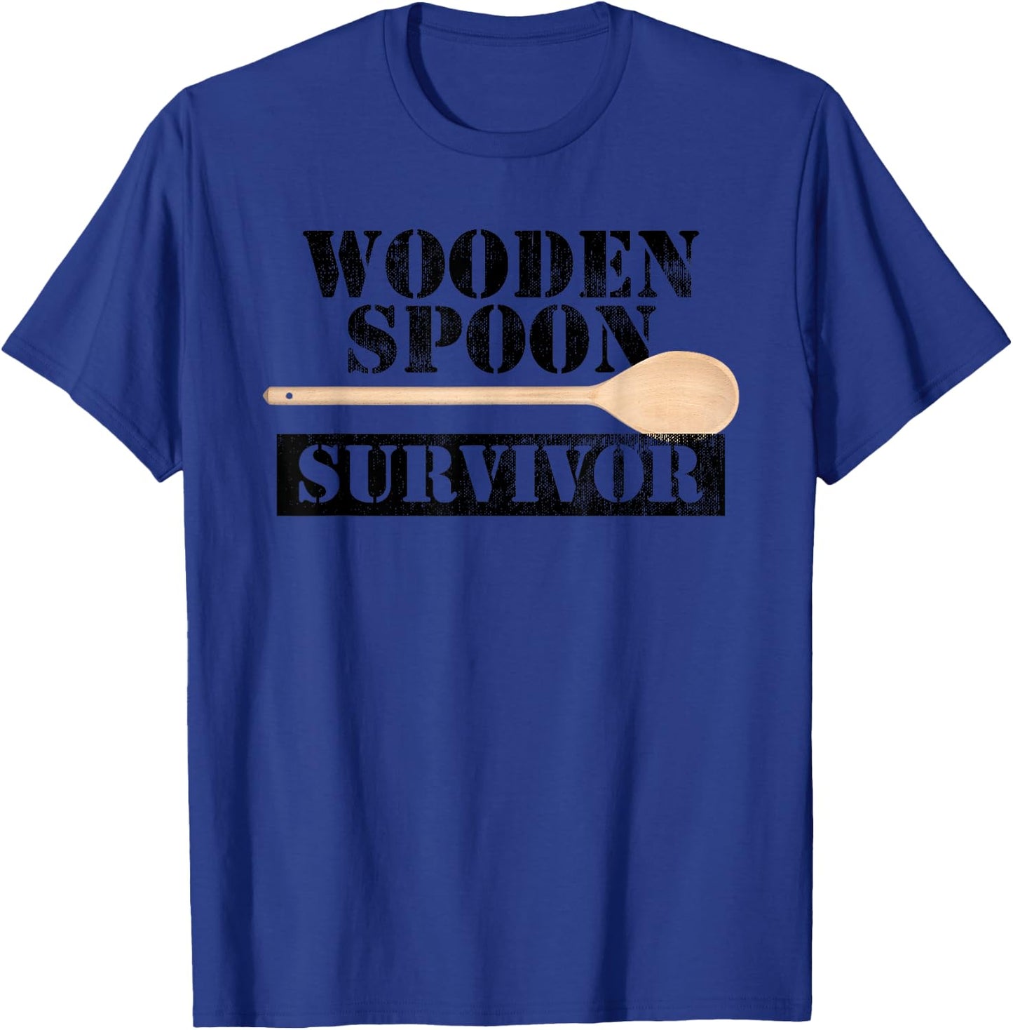 Funny Filipino Pride - Wooden Spoon Survivor T-Shirt - T-Shirt | Royal