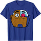 Kids DC Comics Teen Titans Go! Cyborg Big Face T-Shirt - T-Shirt | Royal