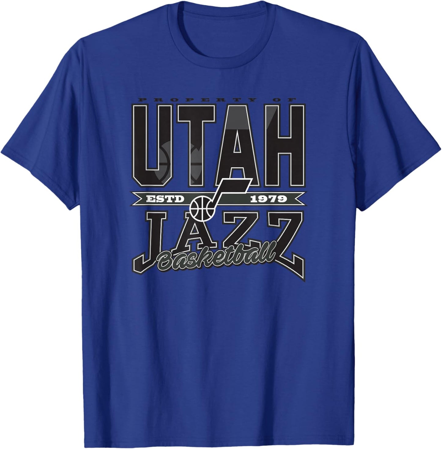 NBA Utah Jazz Nonstop Action T-Shirt - T-Shirt | Royal