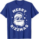 Merry Rizzmas Kids Teens School Funny Christmas Santa Claus T-Shirt - T-Shirt | Royal