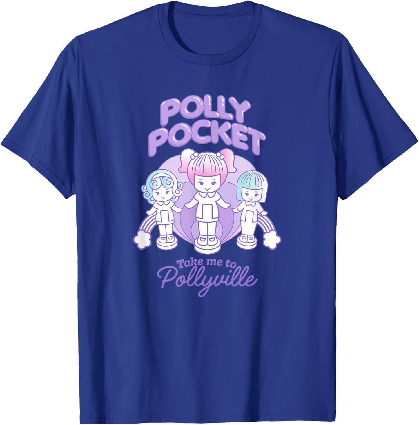 Polly Pocket - Take Me to Pollyville T-Shirt - T-Shirt | Royal