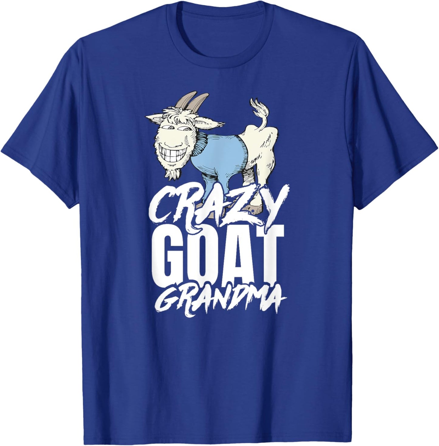 Goat Grandma T Shirt funny Mom T-Shirt - T-Shirt | Royal