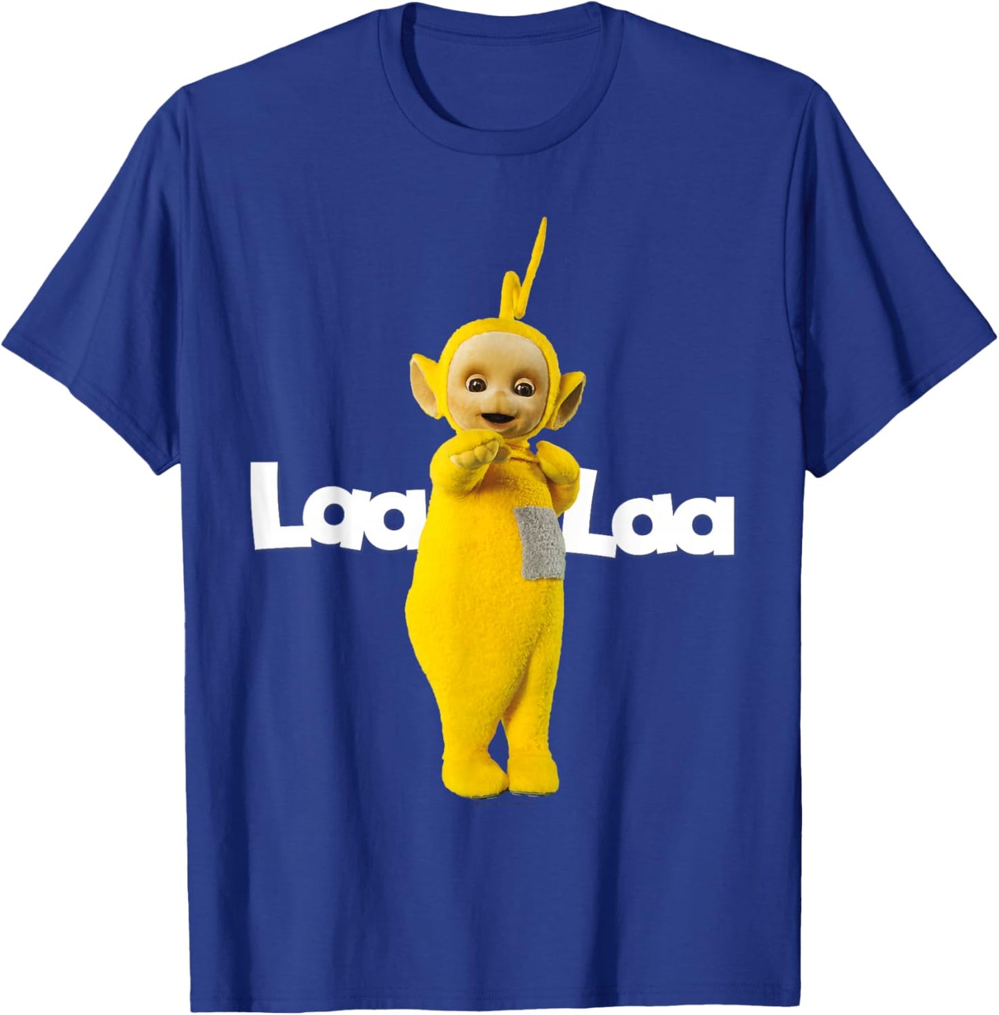 Teletubbies Classic Teletubbies Adult T Shirt Laa Laa, Black, Small US T-Shirt - T-Shirt | Royal