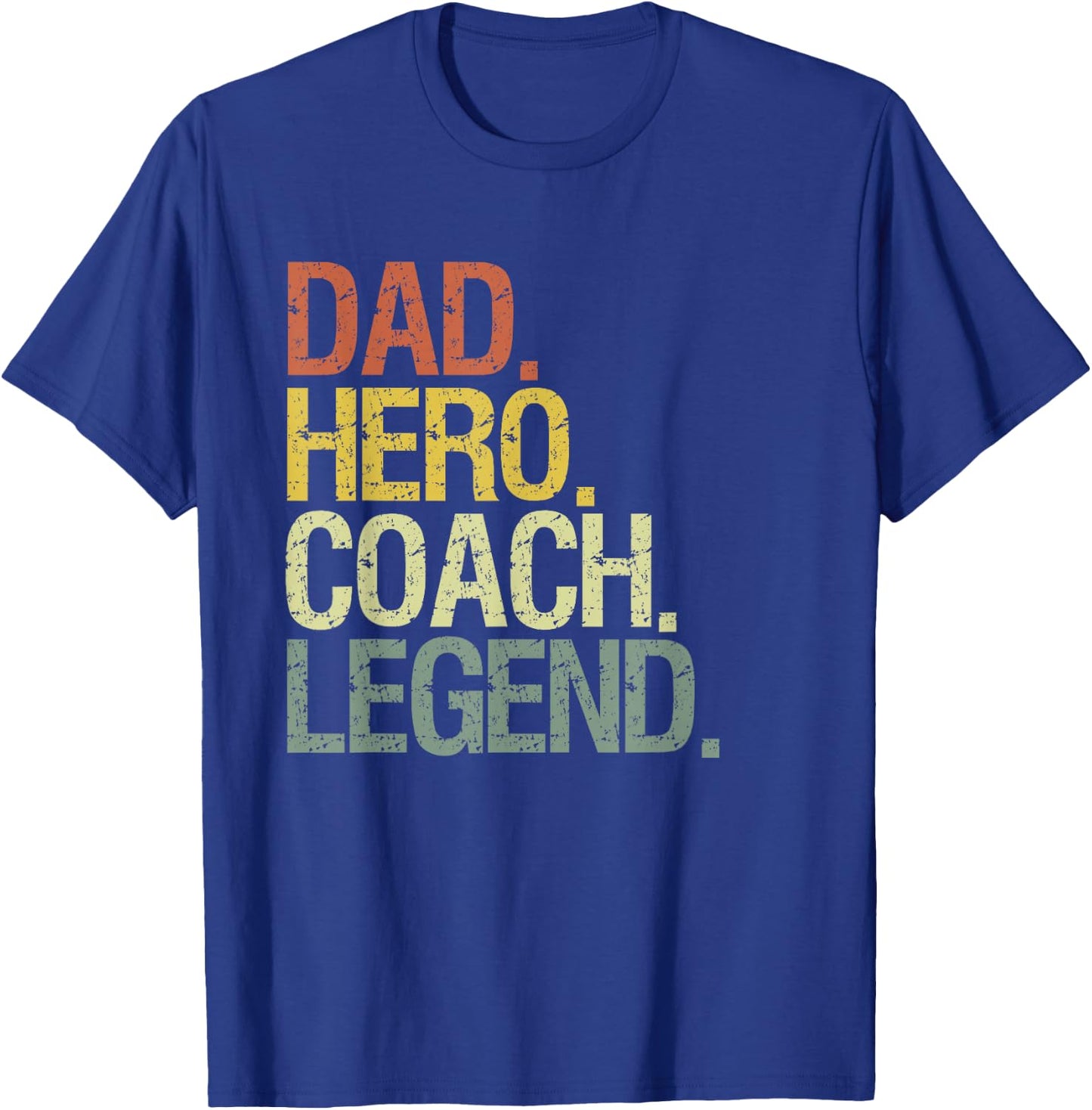 Dad Coach T-Shirt - T-Shirt | Royal
