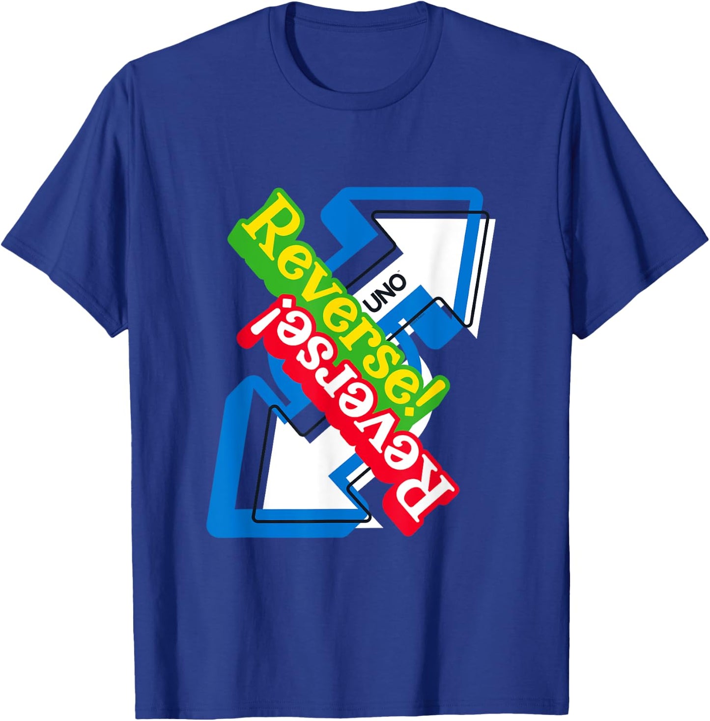 UNO - Reverse! T-Shirt - T-Shirt | Royal