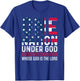 One Nation Under God Blessed Is The Nation Whose God Vintage T-Shirt - T-Shirt | Royal