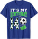It's My 14th Birthday Soccer Party 14 Year Old Boy T-Shirt - T-Shirt | Royal
