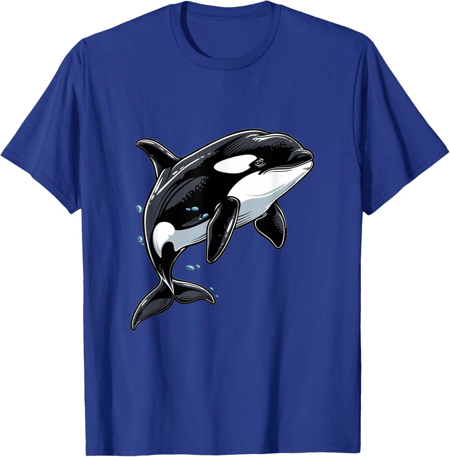 Orca Whale Graphic T-Shirt - T-Shirt | Royal