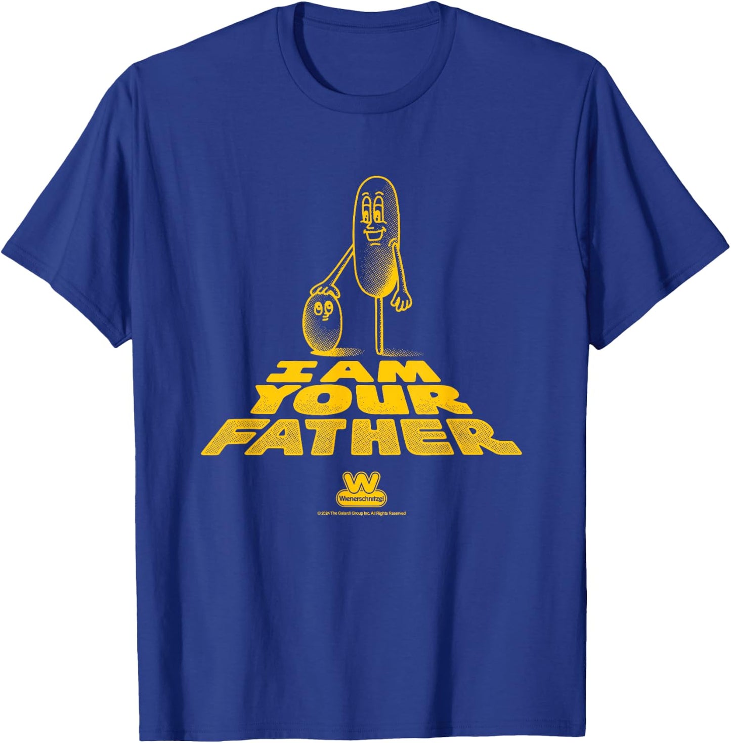 Wienerschnitzel Father's Day I Am Your Father Corndogs T-Shirt - T-Shirt | Royal