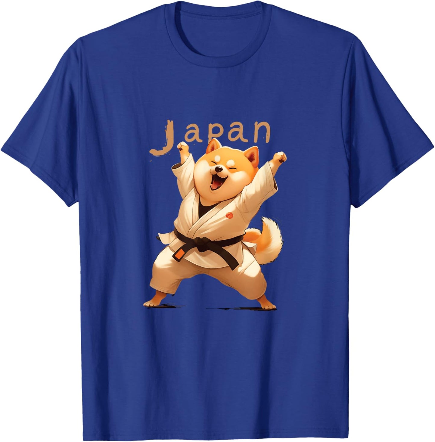 Japanese Judo Shiba Inu - Japan Souvenir T-Shirt - T-Shirt | Royal