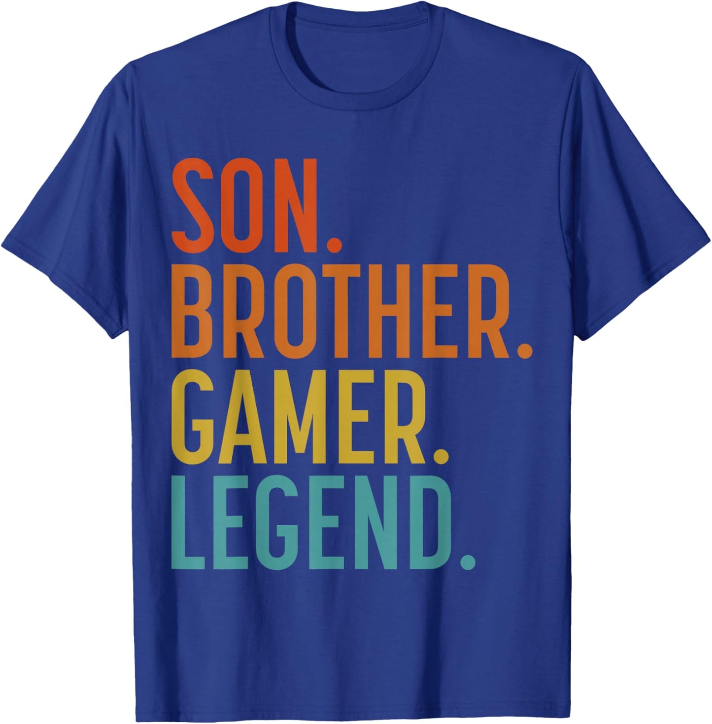 Gaming Gifts For Teenage Boys 8-16 Year Old Gamer Boys Men T-Shirt - T-Shirt | Royal