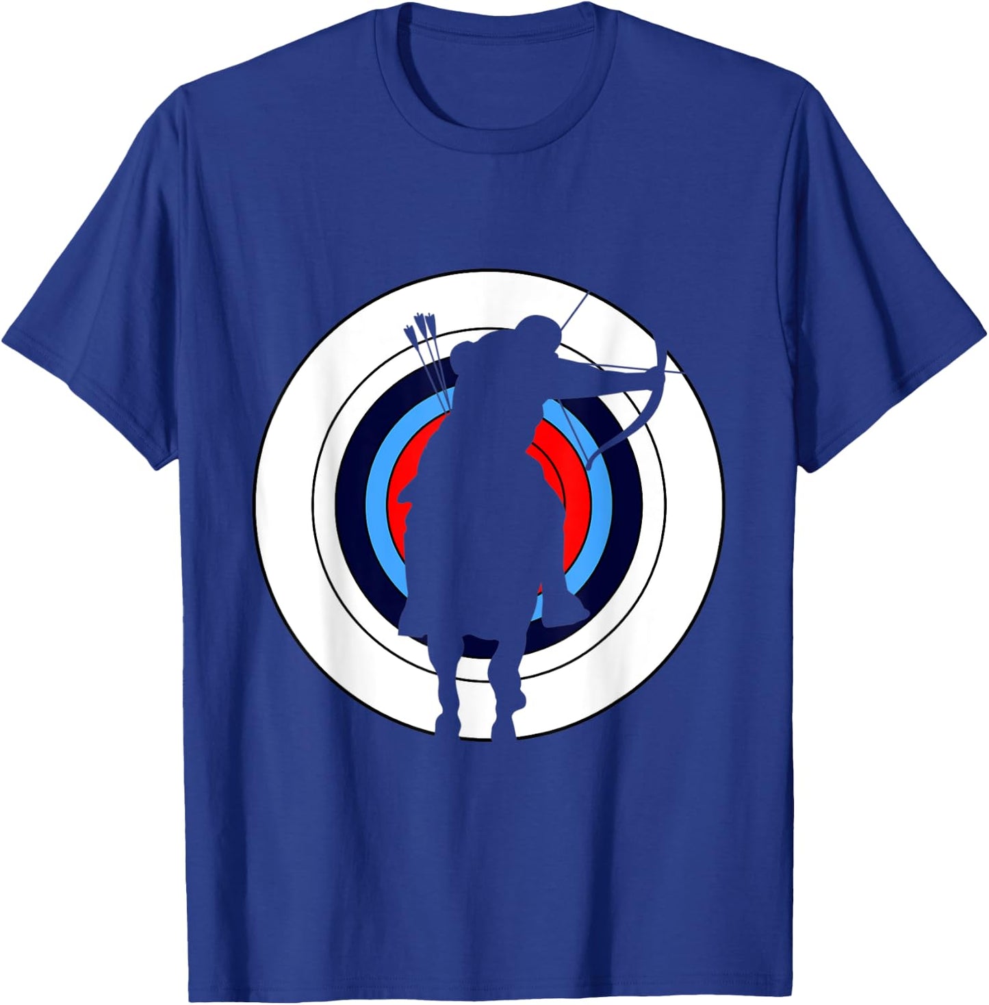 Mounted Archer Archery Target Men Women T-Shirt - T-Shirt | Royal