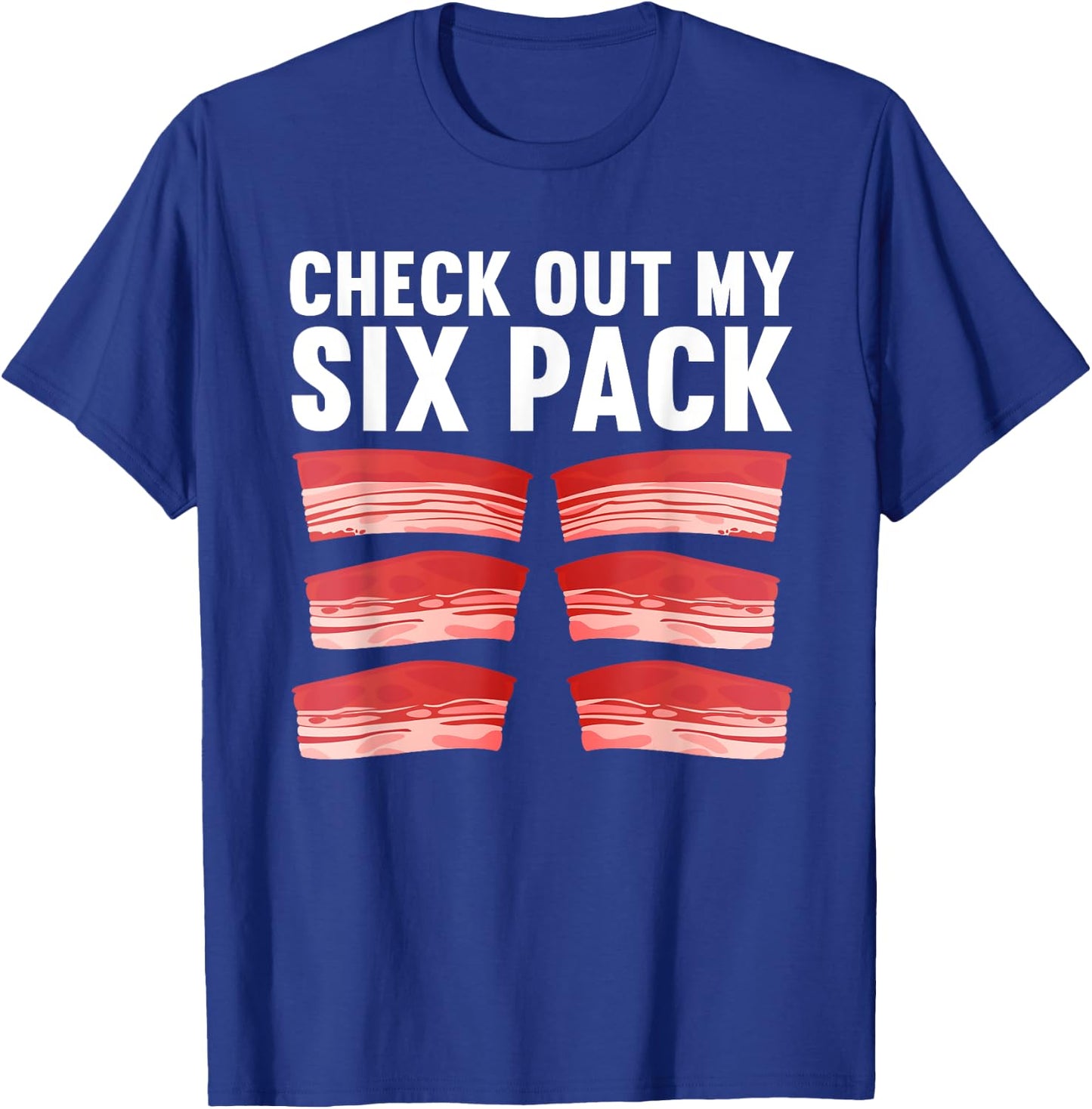 Cool Bacon Women Kids Pork Food Meat Lovers Foodie T-Shirt - T-Shirt | Royal