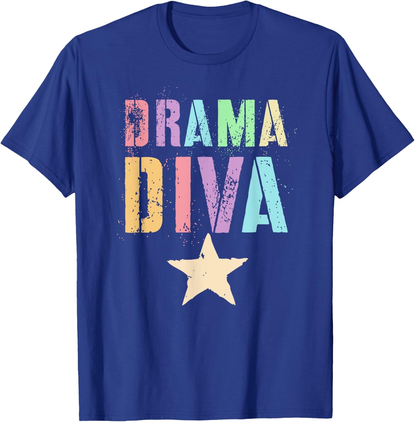 Cute DRAMA DIVA Theater Teacher School Stage Acting Play Gag Women T-Shirt - T-Shirt | Royal