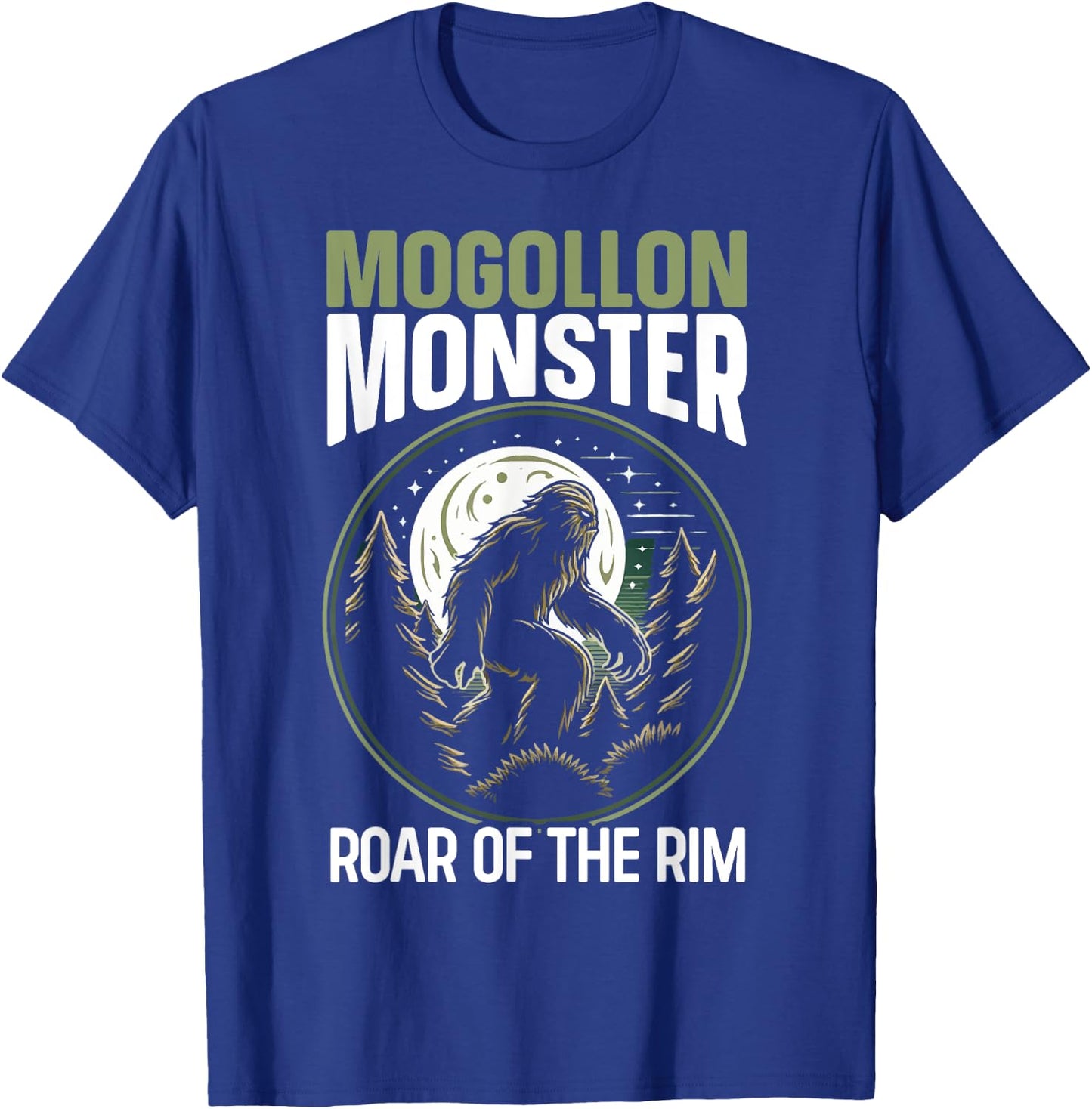 Mogollon Monster Legendary Creature Cryptozoology Cryptid T-Shirt - T-Shirt | Royal