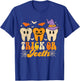 Trick Or Teeth Halloween Costumes Dental Assistant Dentist T-Shirt - T-Shirt | Royal