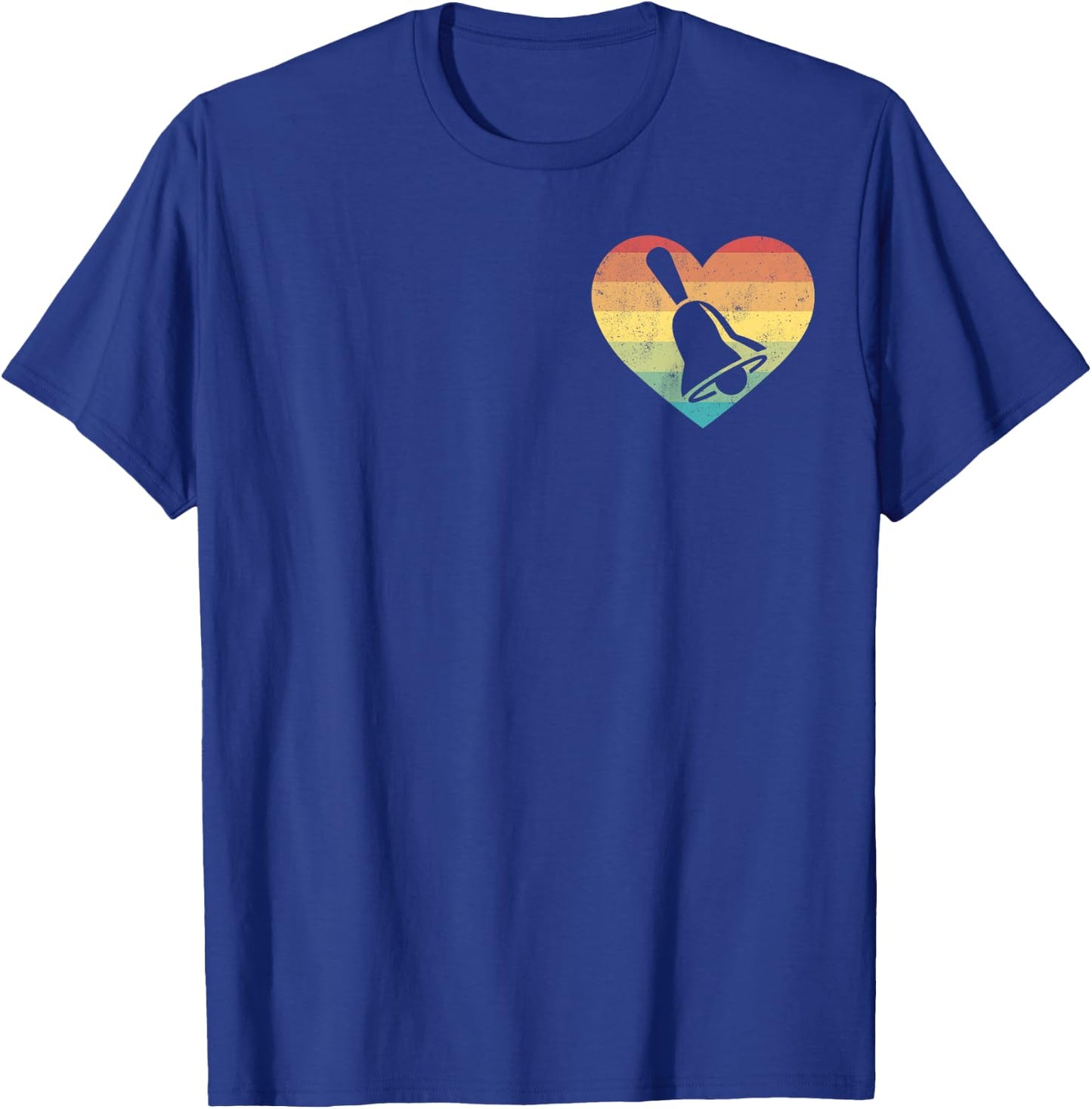 Funny Handbell Love Music Instrument Bell Choir T-Shirt - T-Shirt | Royal