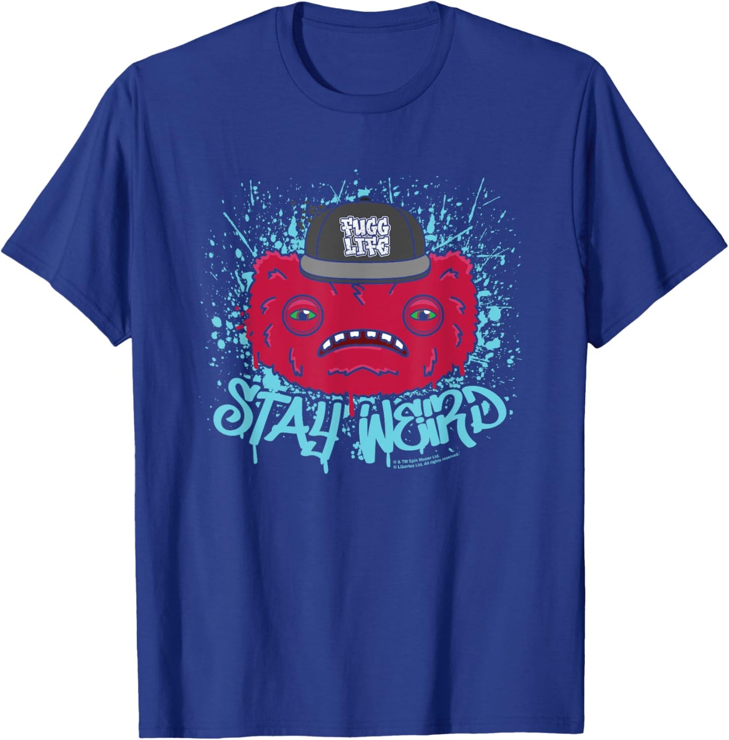 Fuggler Wide Eyed Weirdo Fugg Life Stay Weird T-Shirt - T-Shirt | Royal