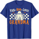 Fab Boo Lous Grandma Ghost Spooky Grandma Halloween Costume T-Shirt - T-Shirt | Royal