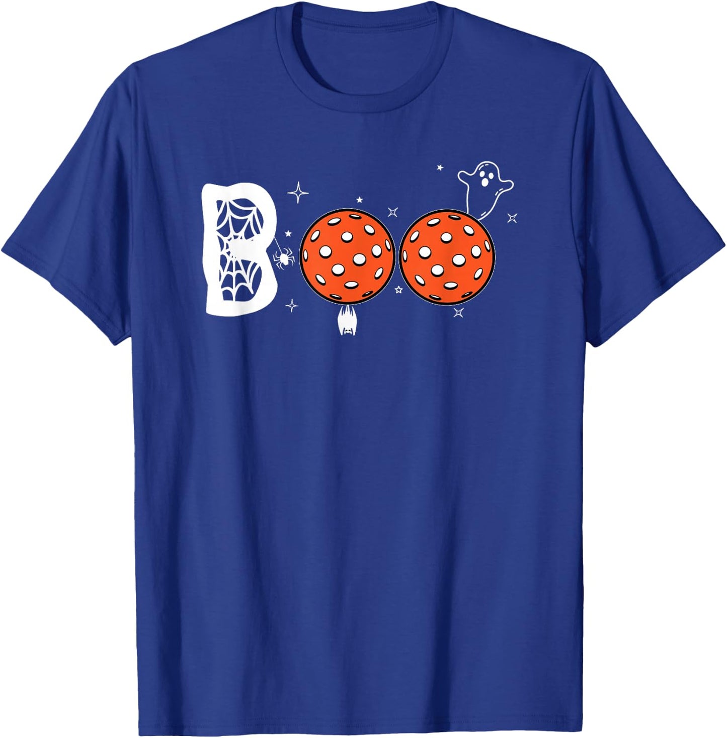 Costume Funny Halloween Pickleball Zero Zero Boo Halloween T T-Shirt - T-Shirt | Royal