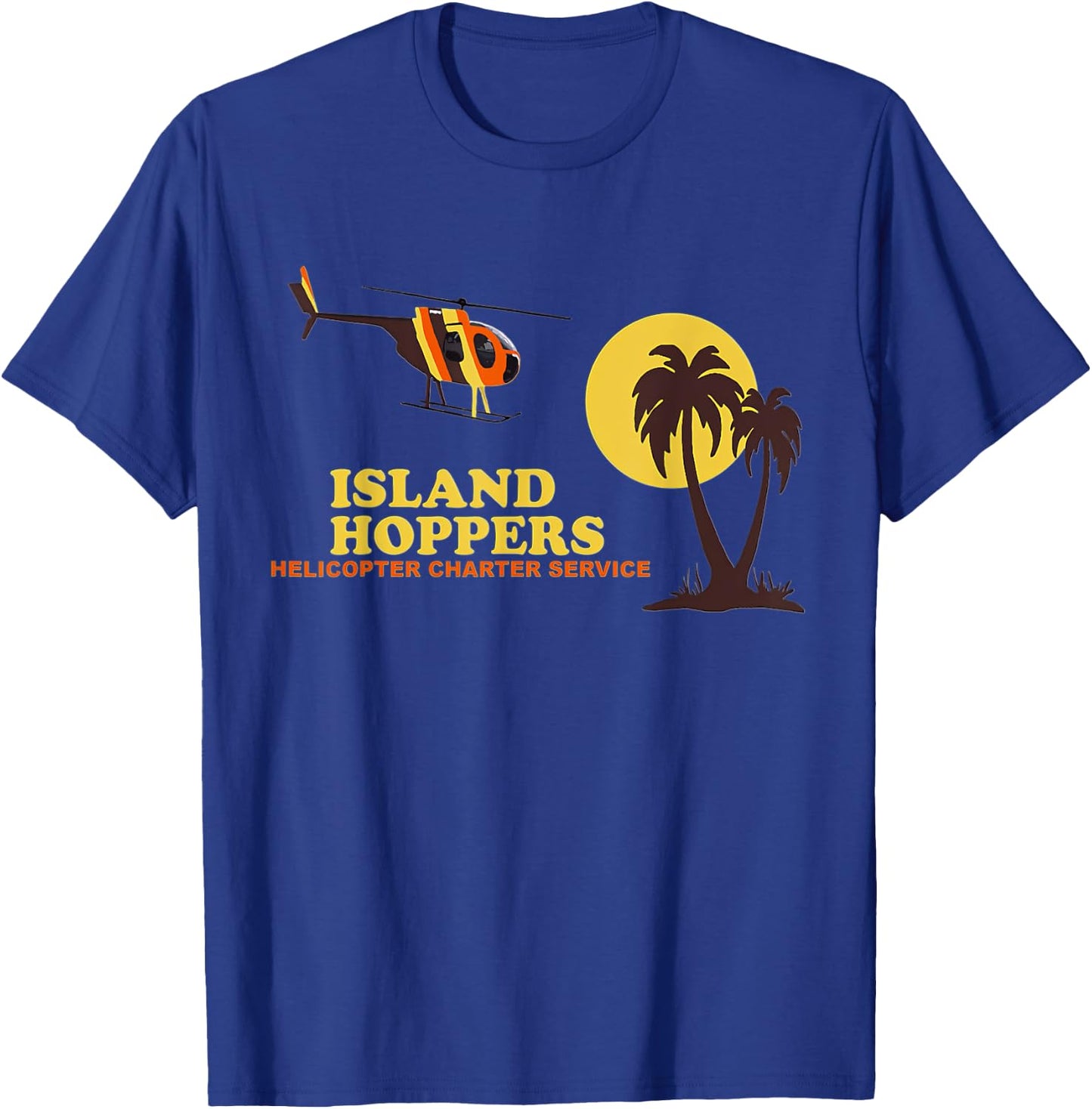 Island Vintage 80s Hoppers T-Shirt - T-Shirt | Royal
