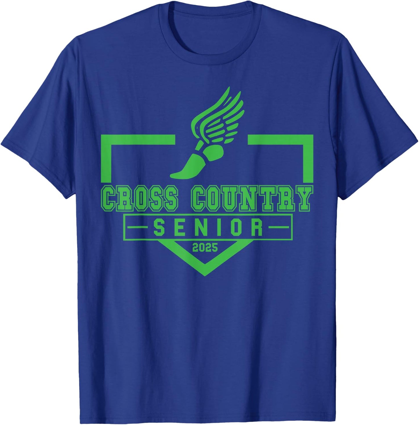 Cross Country Senior Night Senior 2025 Graduation Party 23 T-Shirt - T-Shirt | Royal