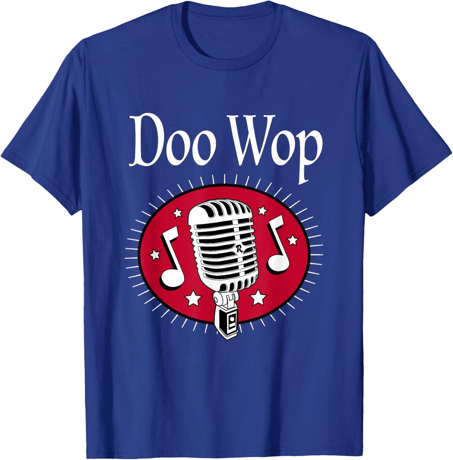 Doo Wop Rock N Roll 50s Sock Hop Dance Women Men Rockabilly T-Shirt - T-Shirt | Royal