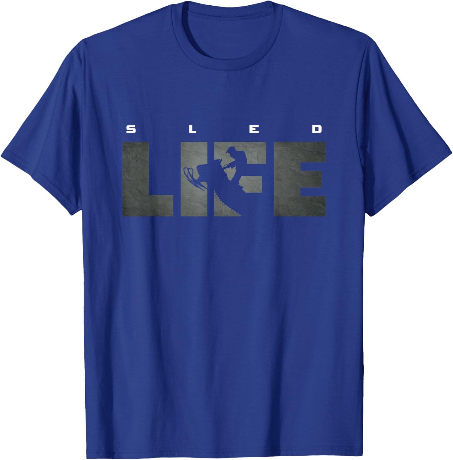 Sled Life Snowmobile T-Shirt - T-Shirt | Royal