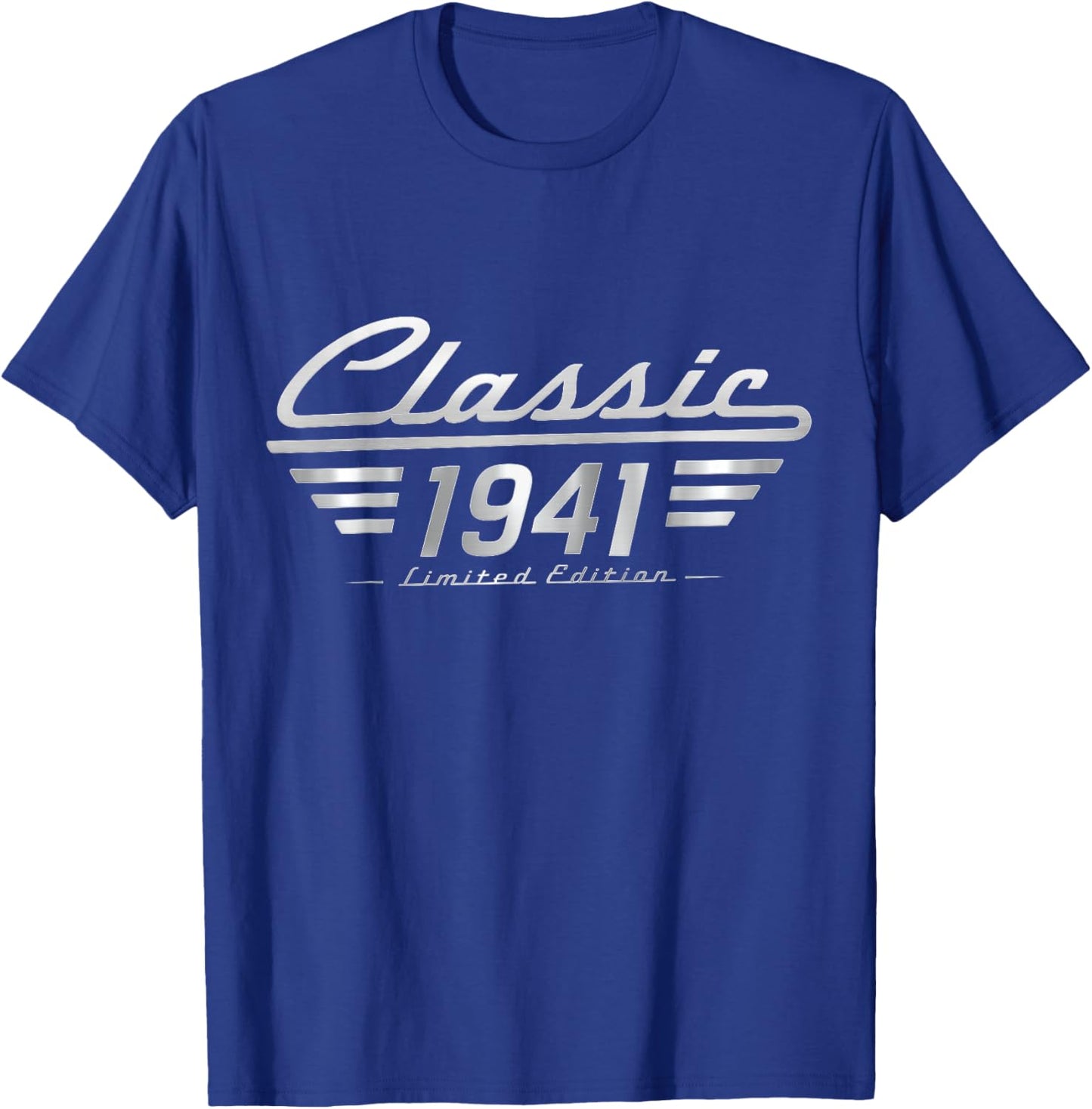 Classic 1941 Limited Edition Vintage Car Birthday T-Shirt - T-Shirt | Royal