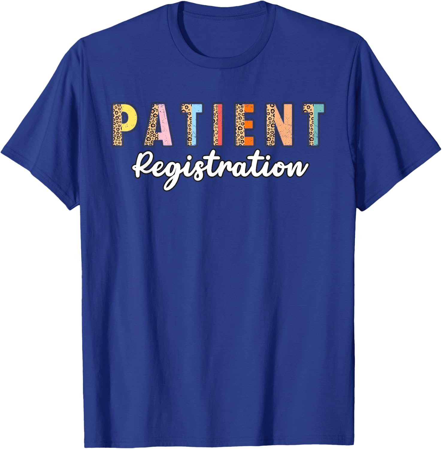 Registrar Emergency Department Hospital Patient Registration T-Shirt - T-Shirt | Royal