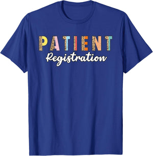 Registrar Emergency Department Hospital Patient Registration T-Shirt - T-Shirt | Royal