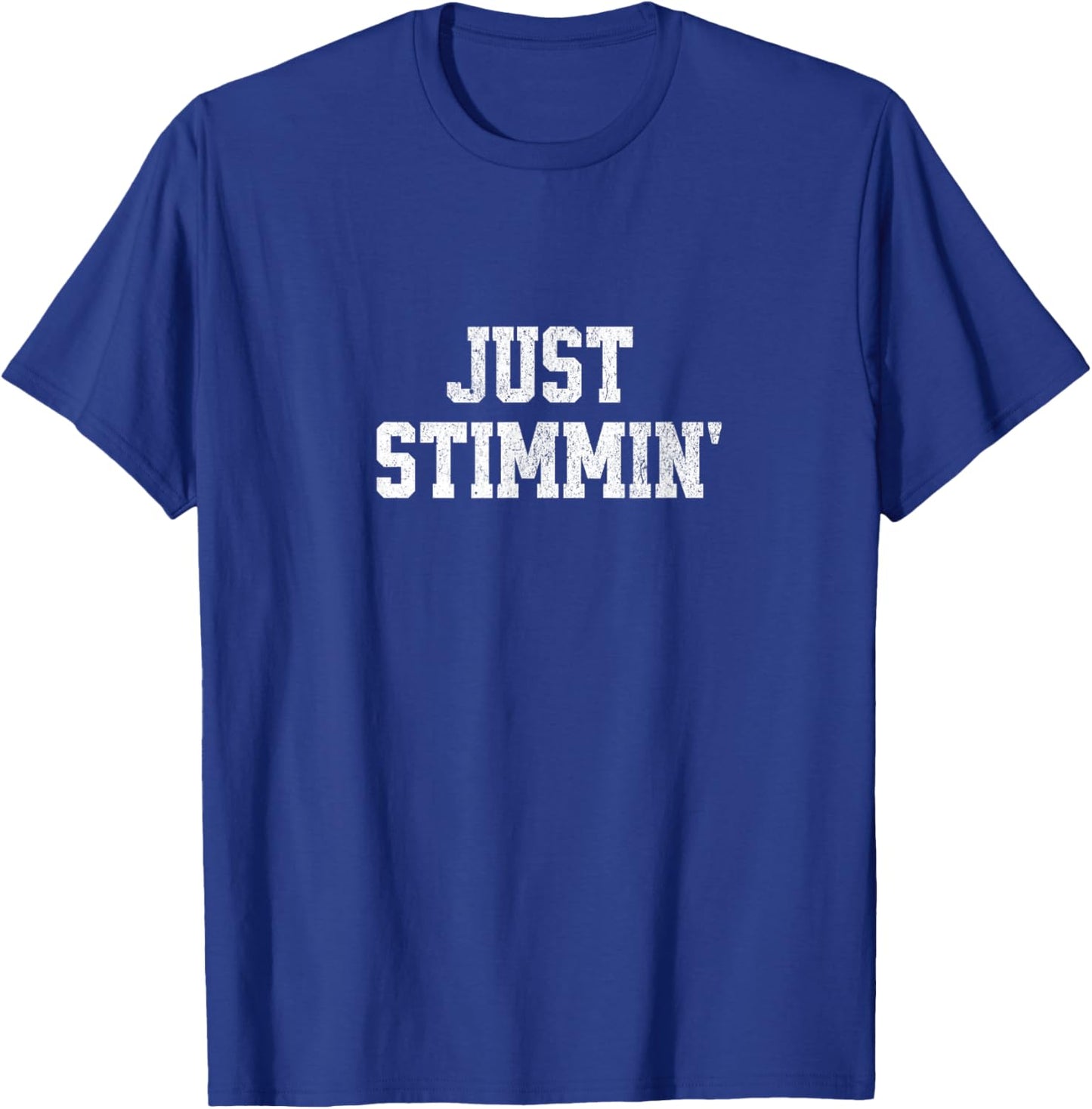 Just Stimmin' Autism Awareness For Kids & Men T-Shirt - T-Shirt | Royal