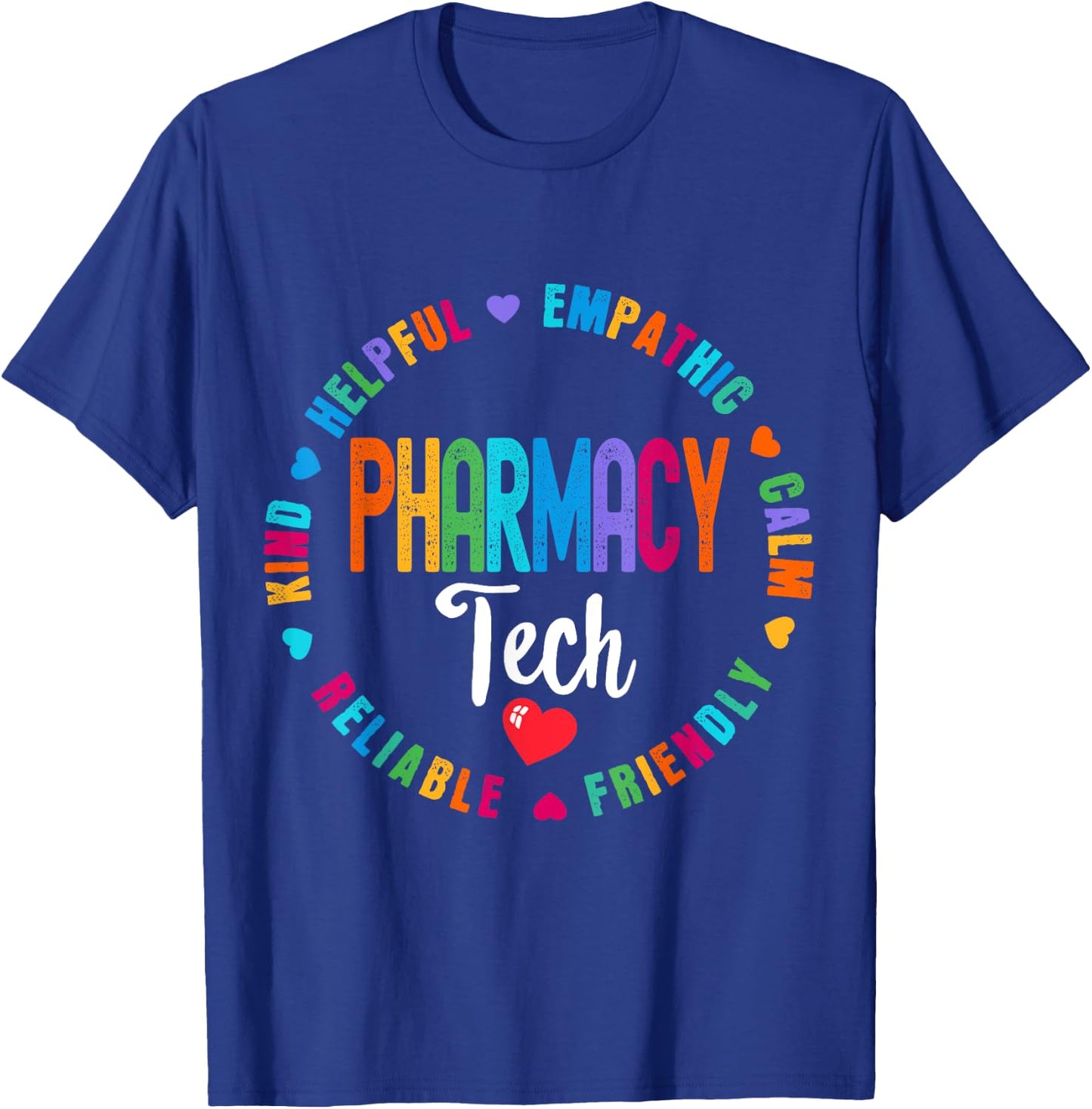 Pharmacy Tech Squad Life Pharmacist Tech Appreciation Week T-Shirt - T-Shirt | Royal