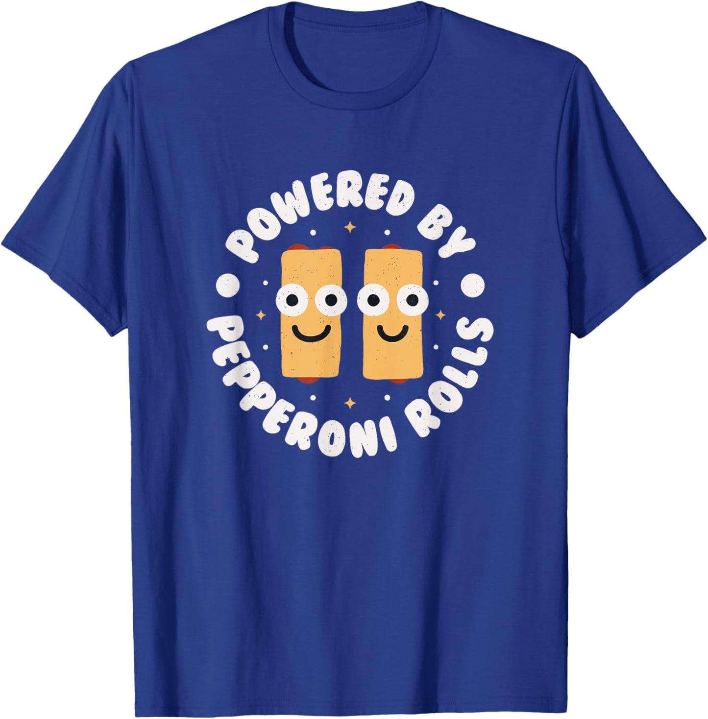 Powered By Pepperoni Rolls - West Virginia Pepperoni Roll T-Shirt - T-Shirt | Royal