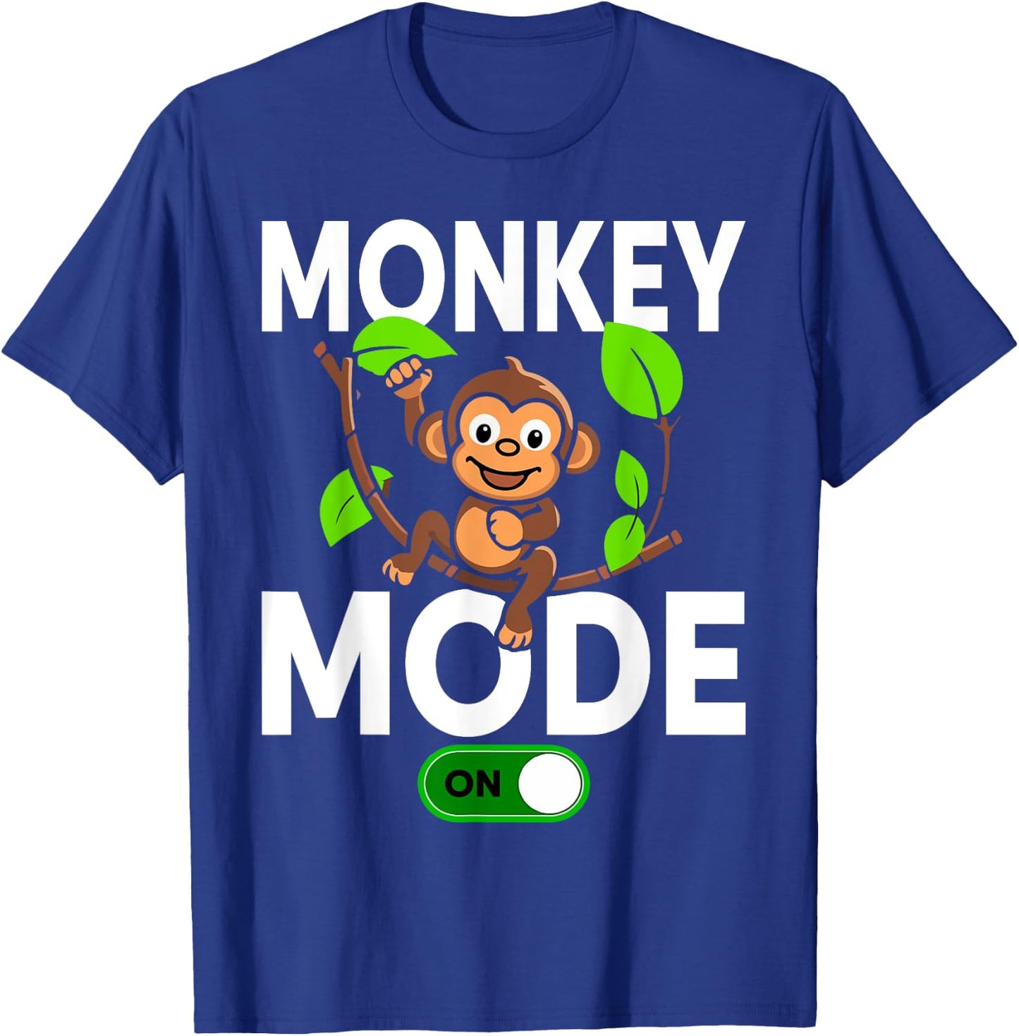 Monkeys Animal Monkey Mode On T-Shirt - T-Shirt | Royal