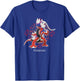Pokémon Koraidon Legendary Geometric Background Portrait T-Shirt - T-Shirt | Royal