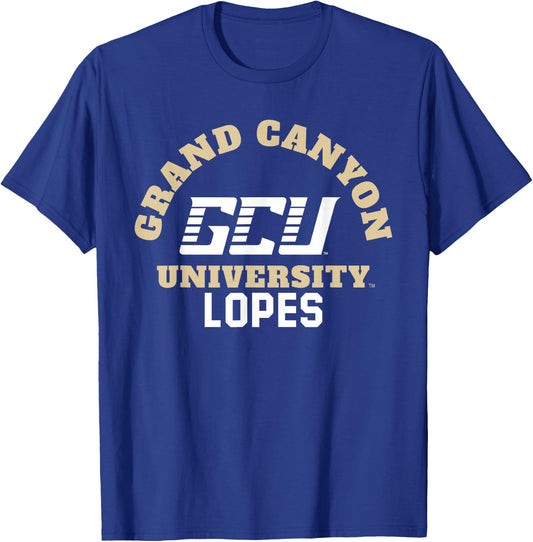 Grand Canyon Lopes | Official NCAA University | NCAFGCU006 T-Shirt - T-Shirt | Royal