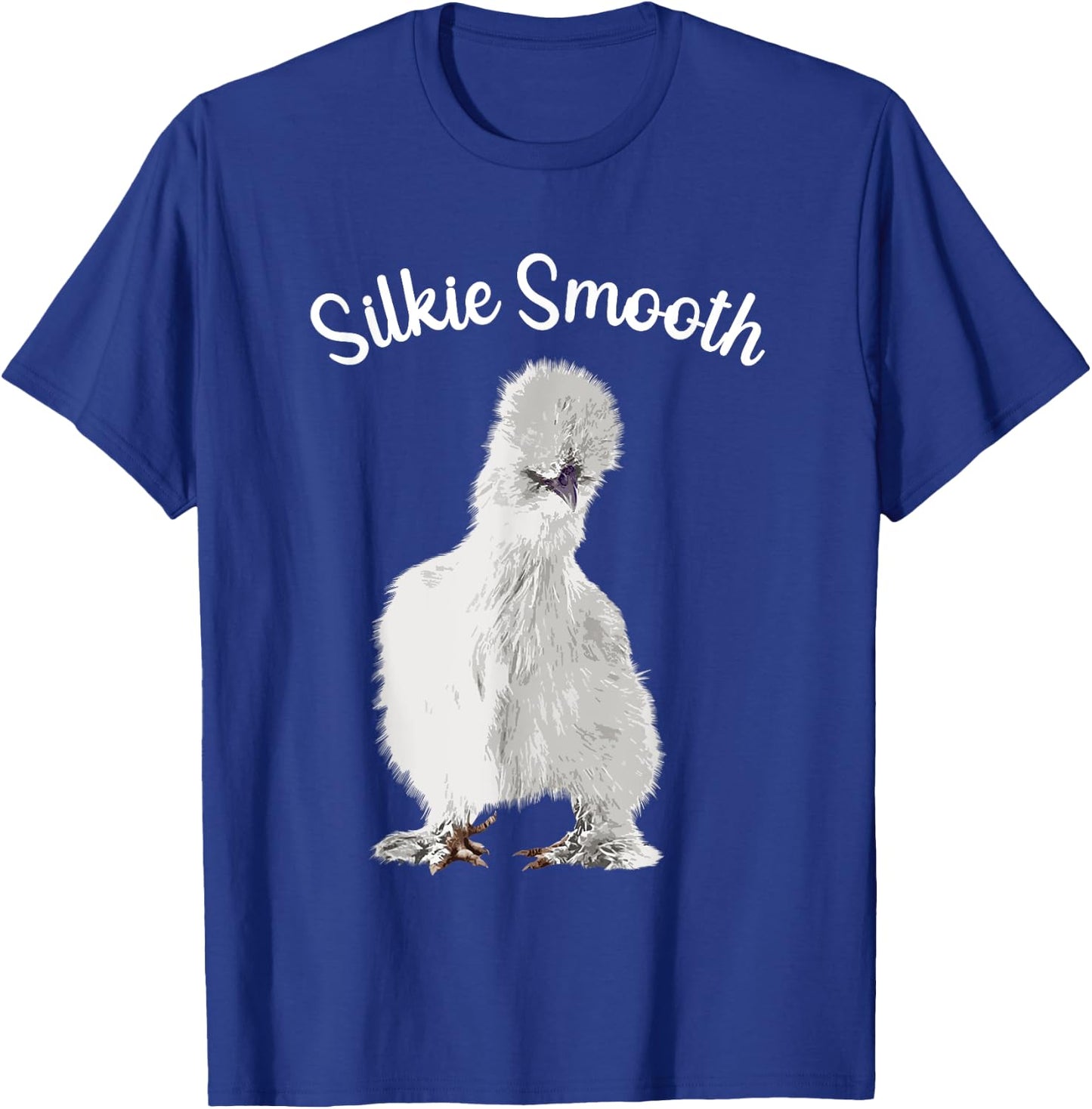 Cute Silkie Chicken Design Women Kids Silkie Chicken T-Shirt - T-Shirt | Royal