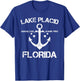LAKE PLACID FLORIDA Funny Fishing Camping Summer Gift Men Women Kids T-Shirt - T-Shirt | Royal