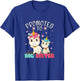 Promoted To Big Sister Unicorn Soon To Be A Big Sister T-Shirt - T-Shirt | Royal