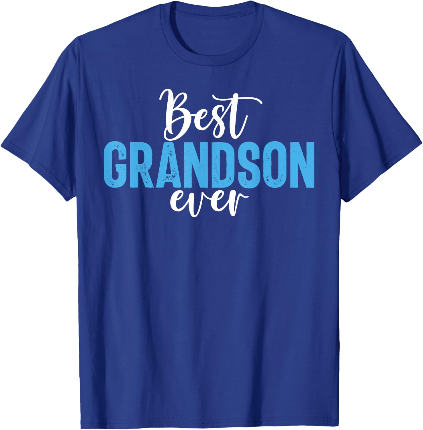 Best Grandson Ever Grandson T-Shirt - T-Shirt | Royal