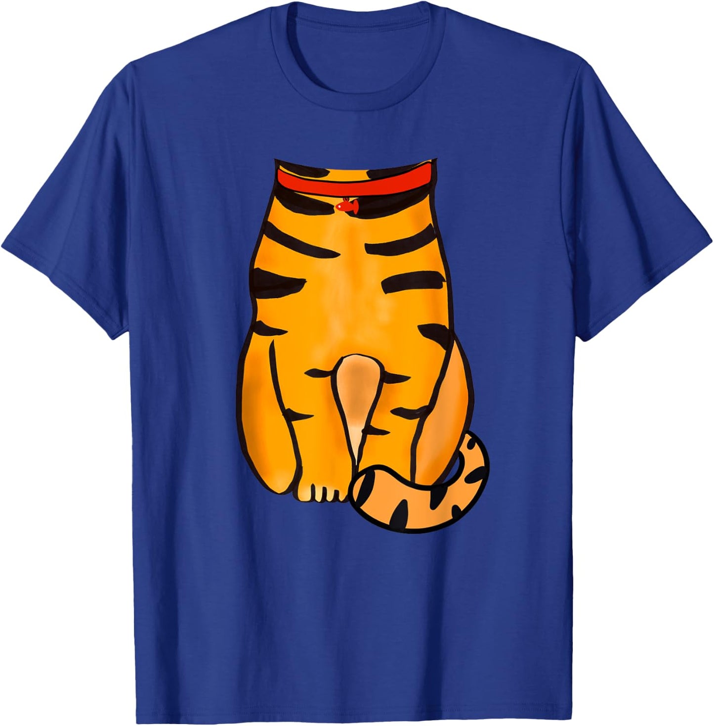 Cat Halloween Costume - Cute Orange Tabby Cat Outfit T-Shirt - T-Shirt | Royal