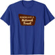 Monongahela National Forest West Virginia WV Souvenir T-Shirt - T-Shirt | Royal