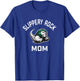 SRU Slippery Rock University Arched Mom T-Shirt - T-Shirt | Royal