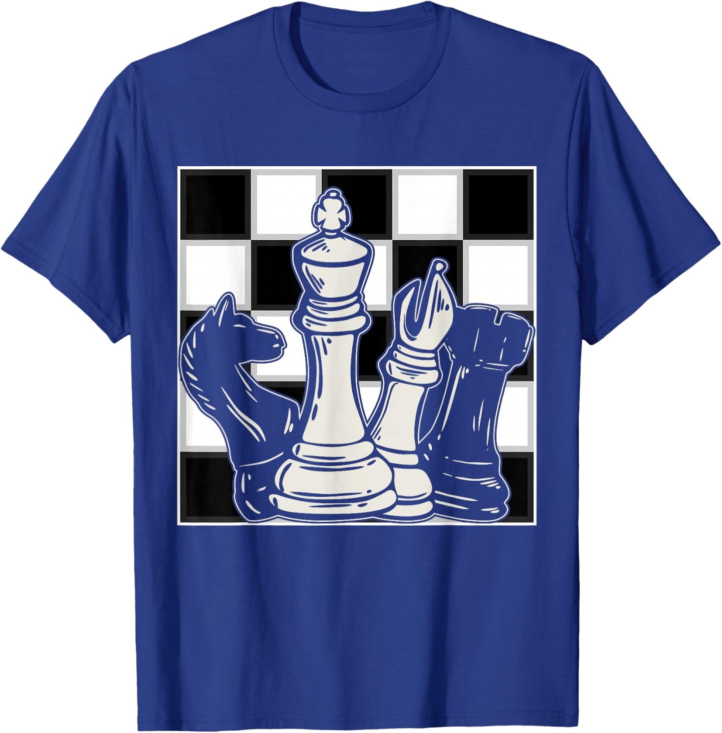 Chess Board T-Shirt - T-Shirt | Royal