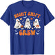 Night Shift Boo Crew Health Worker Halloween Ghost Nurse T-Shirt - T-Shirt | Royal