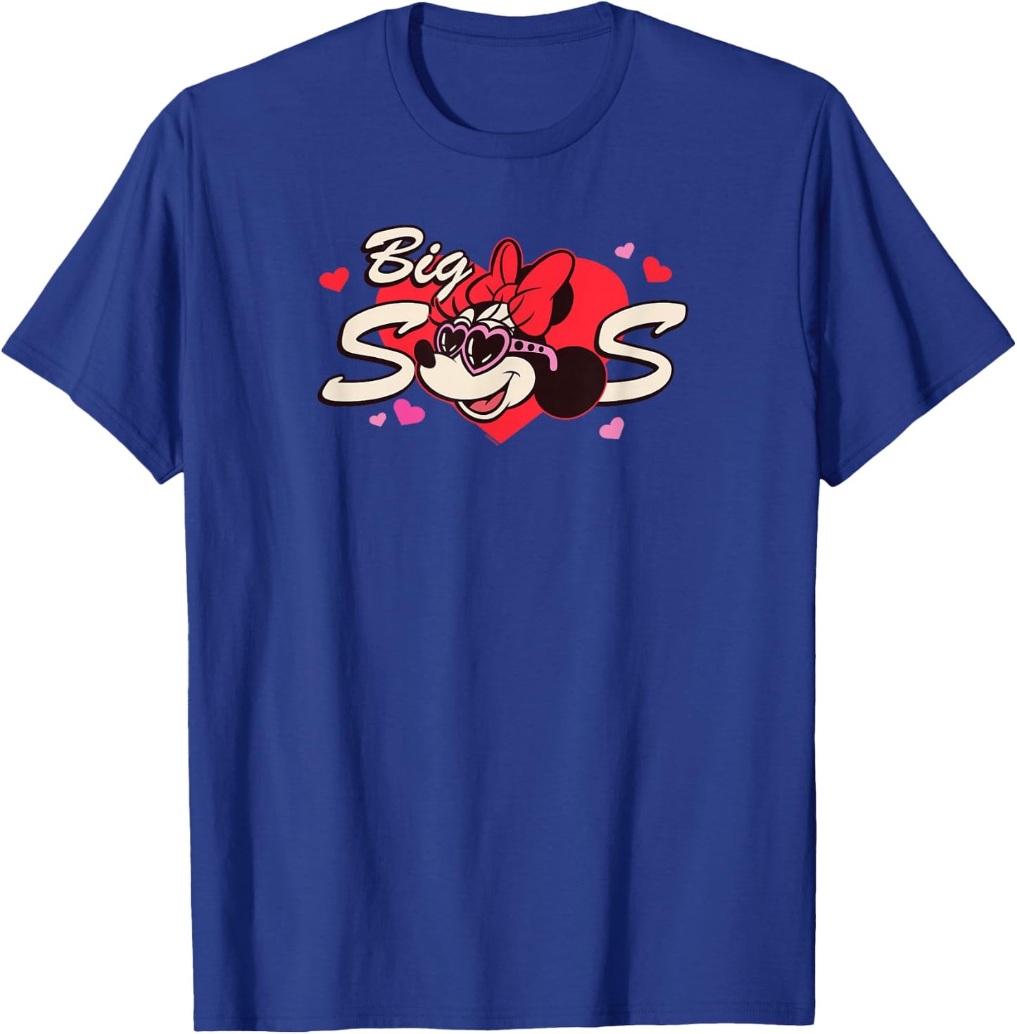 Disney Valentine's Day Big Sis Gift Family Matching Trip T-Shirt - T-Shirt | Royal