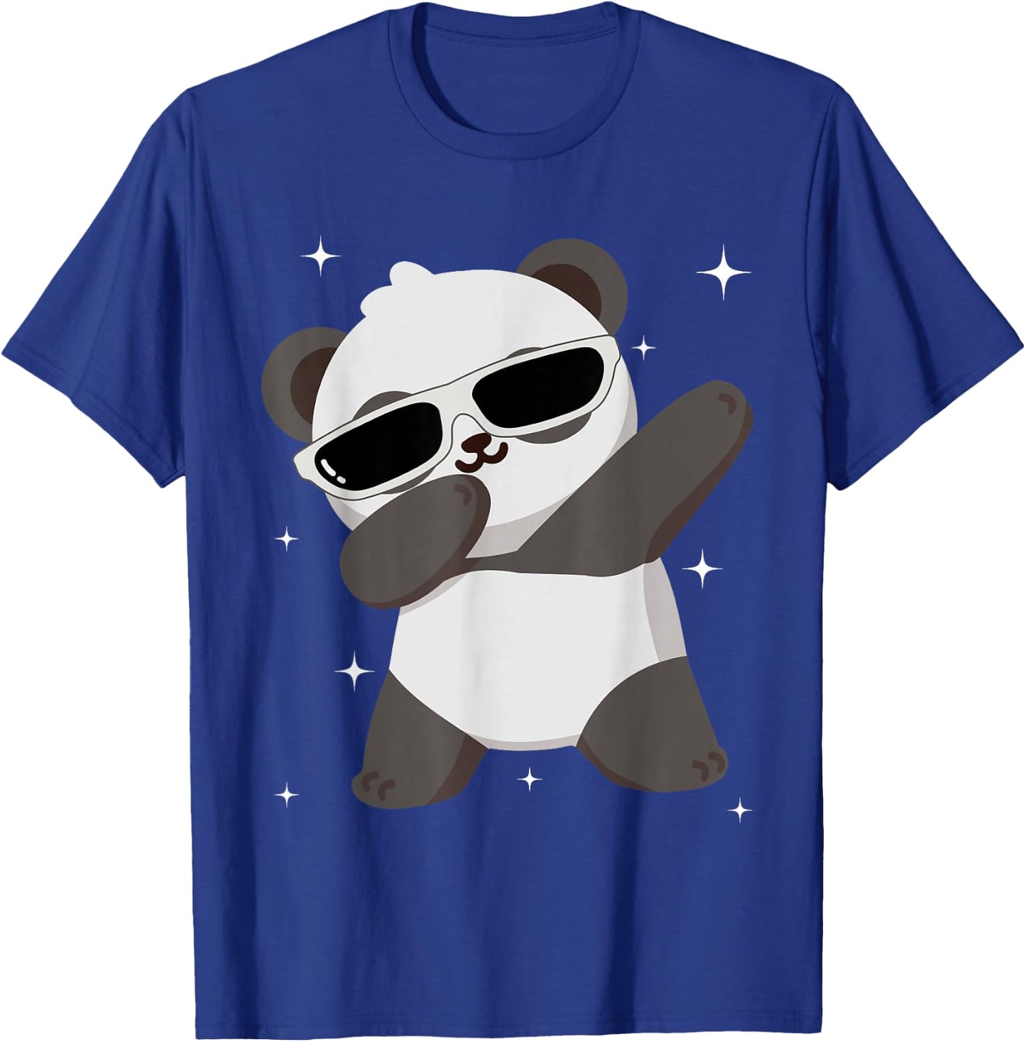Men Women Kids Panda Dabbing Animals Wildlife Parties T-Shirt - T-Shirt | Royal