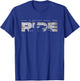 Motorcycle Apparel - Motorcycle Small T-Shirt - T-Shirt | Royal